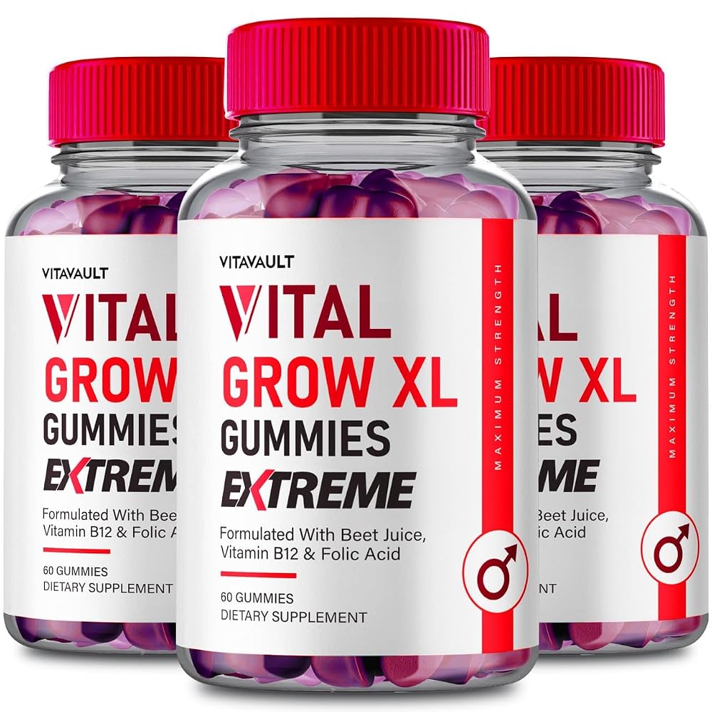 Vitavault VitalGrowXL B12 Gummies Maximum Strength - 180 Count