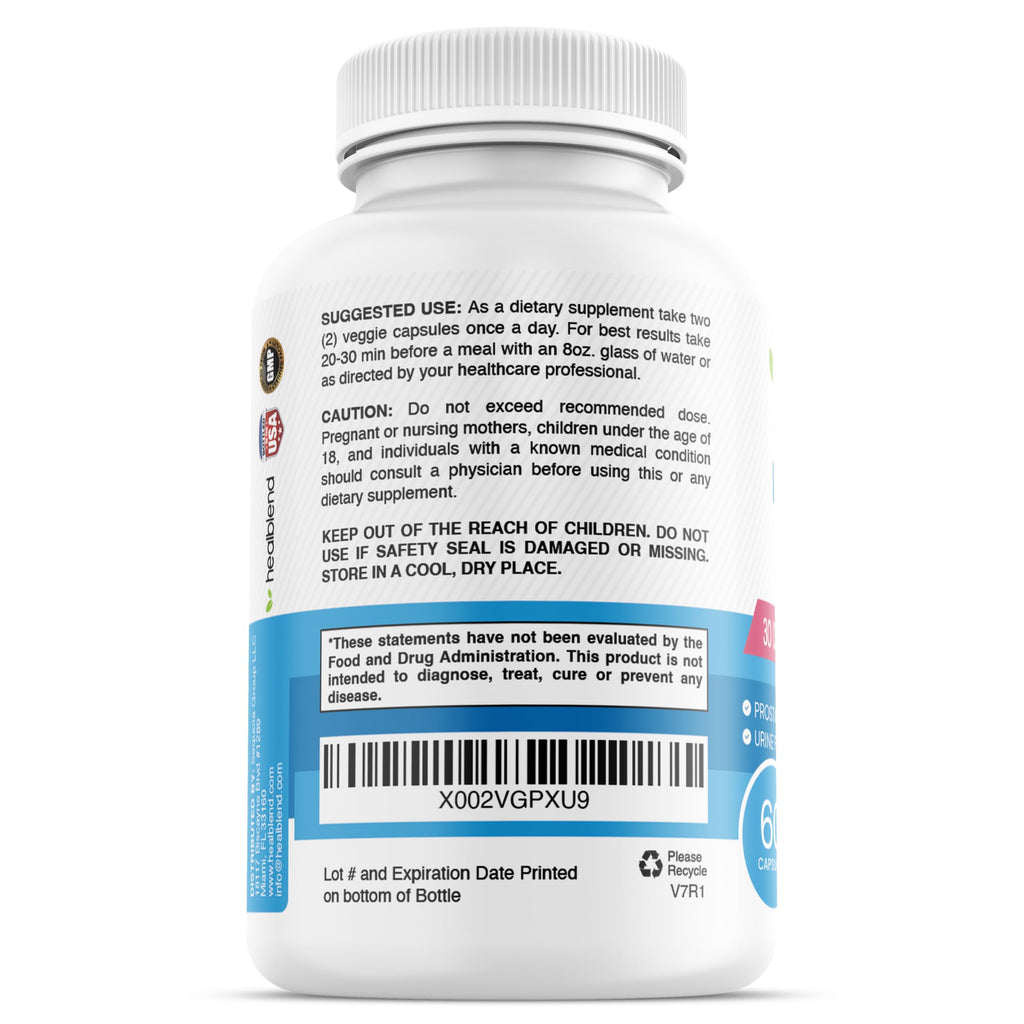 Healblend Prostate Formula Supplement for Men - 60 Capsules - image 9