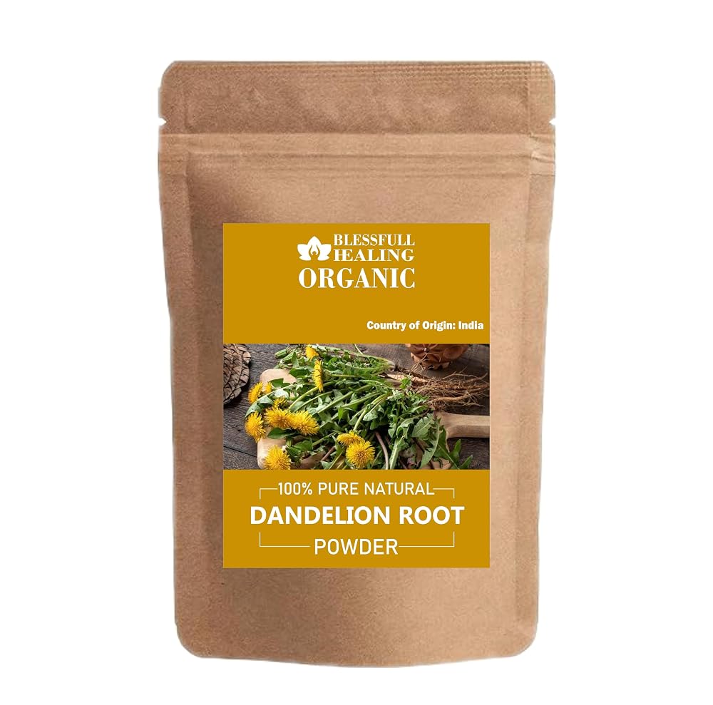 Blessfull Healing Organic Dandelion Root Powder 100% Pure Natural 200