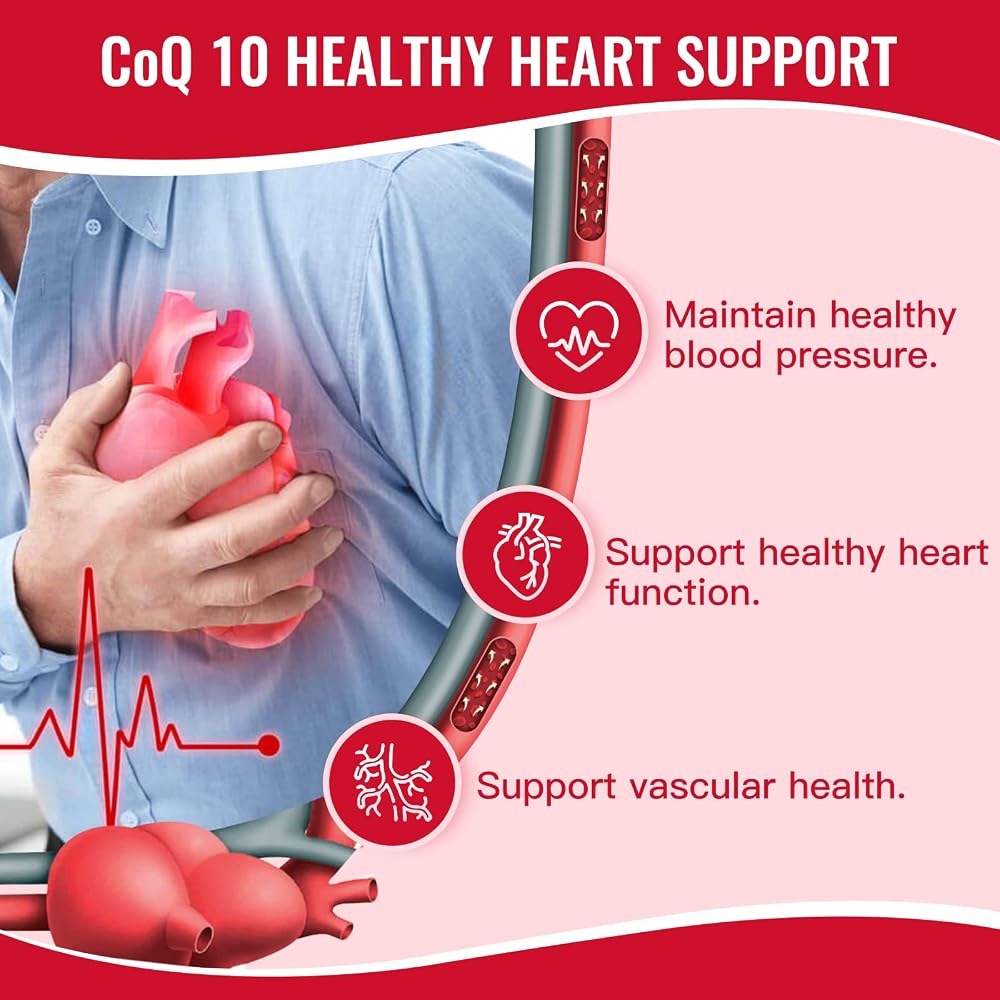 NATURE TARGET CoQ10 300mg Softgels with PQQ - 120 Softgels - image 4