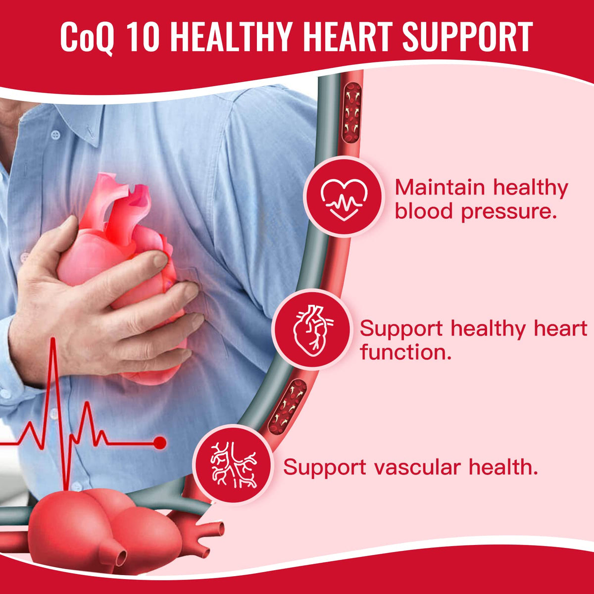 NATURE TARGET CoQ10 300mg Softgels with PQQ - 120 Softgels - image 4