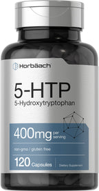 Horbäach 5-HTP 400mg Capsules - 120 Count