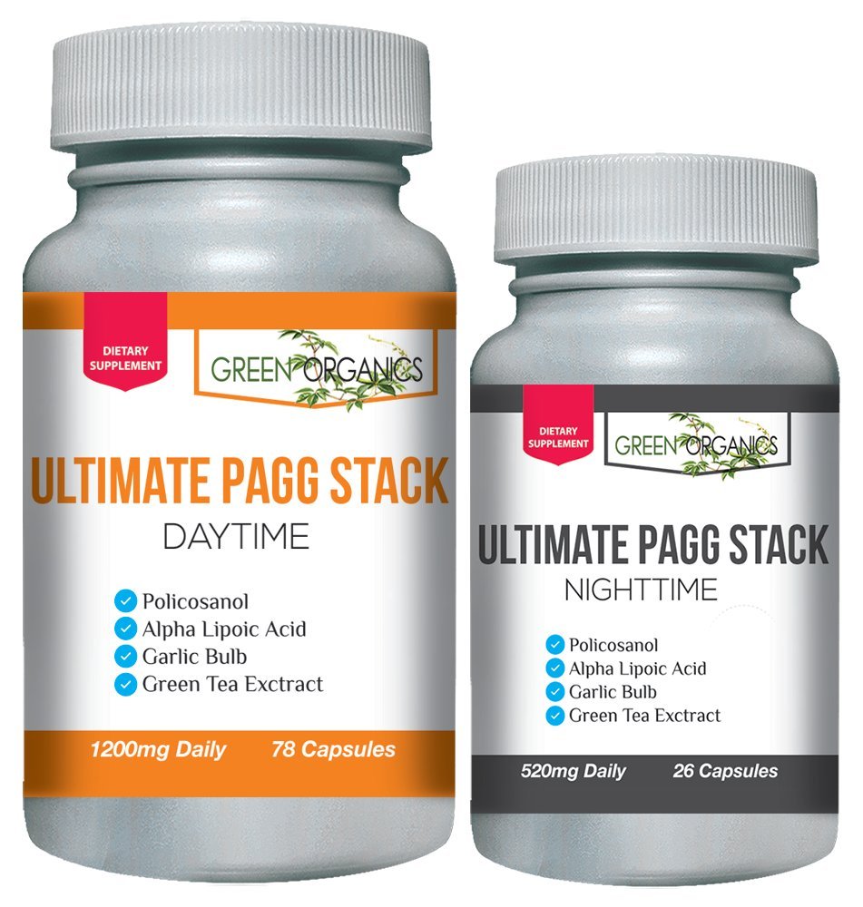 Green Organics Ultimate PAGG Stack 4 Hour Body - 1 Pack