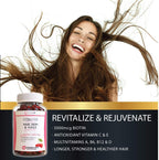 Biobiot Hair, Skin and Nail Biotin Gummies - 60 Count - image 2