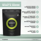 Tropeaka Superfood Greens + D Powder for Energy & Immune Support - 7oz - image 4