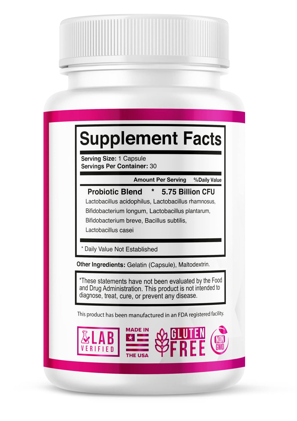 ZELSO Women's Probiotic 175 Billion CFU - 60 Capsules - image 3