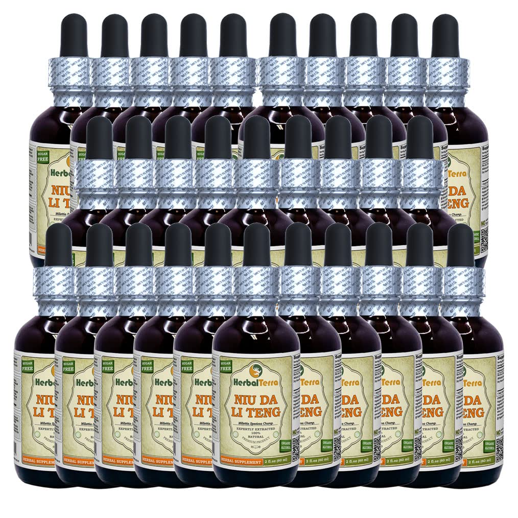 Herbal Terra LLC NIU Da Li Teng (Millettia Speciosa Champ.) Tincture