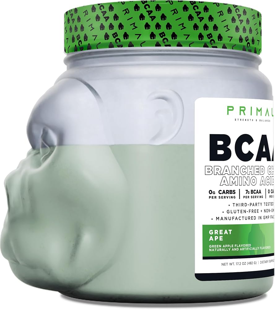 Primal BCAA Powder Great Ape Flavor - 45 Servings - image 4