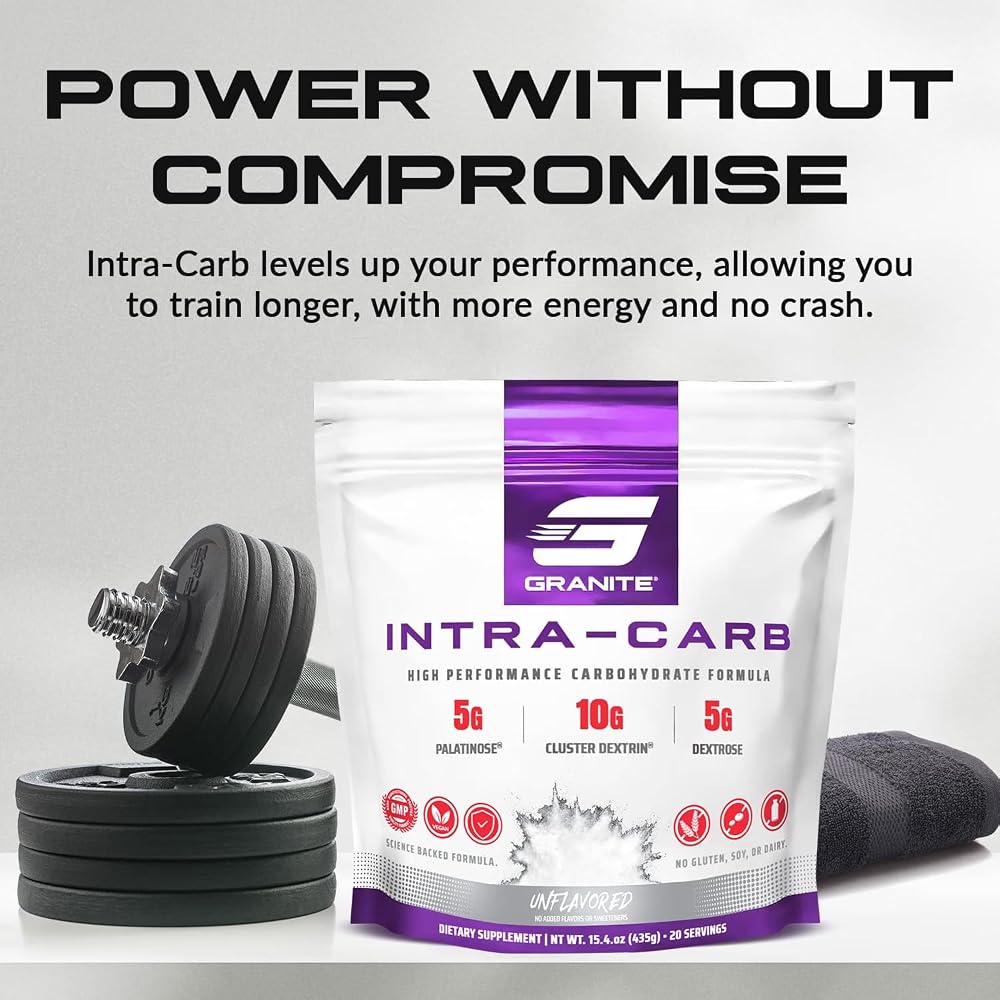 Granite Intra Carb Powder Unflavored Carbohydrate Blend - 20 Servings - image 2