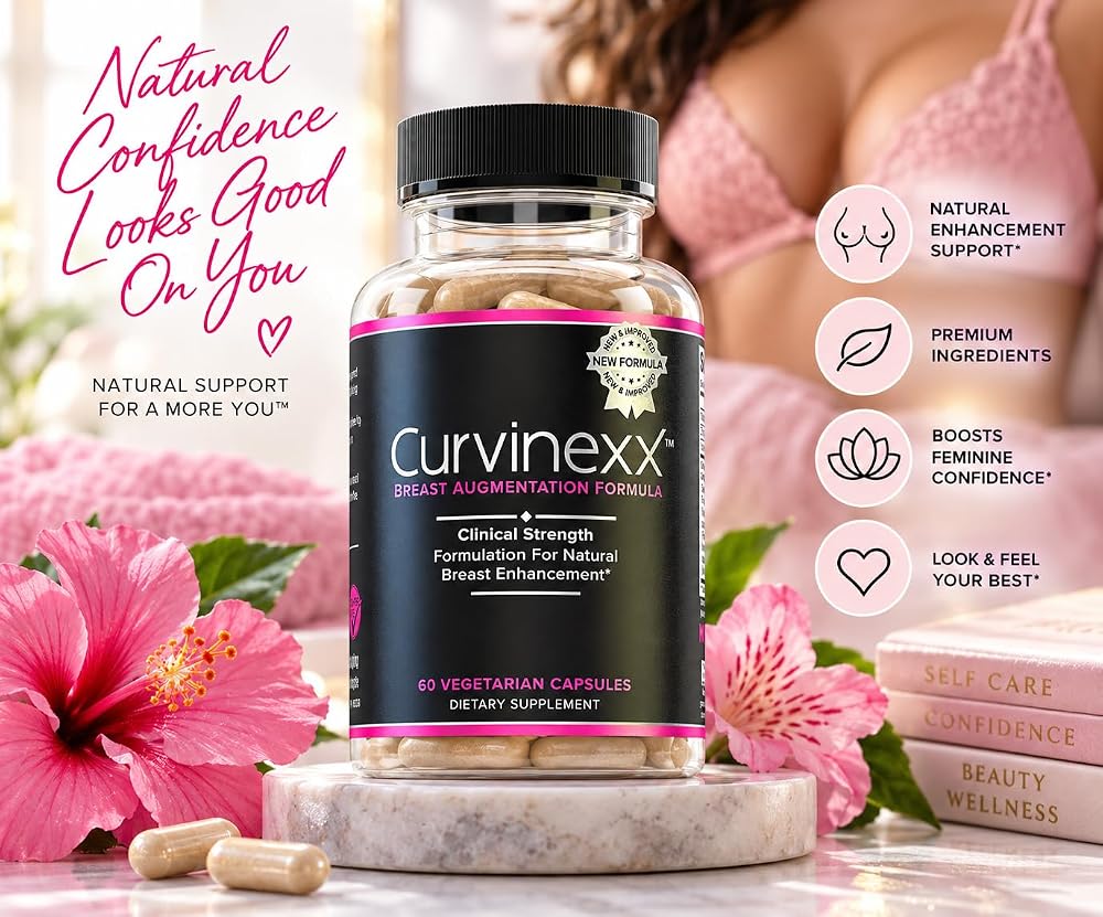 Curvinexx Natural Breast Toning Supplement - 180 Capsules - image 10