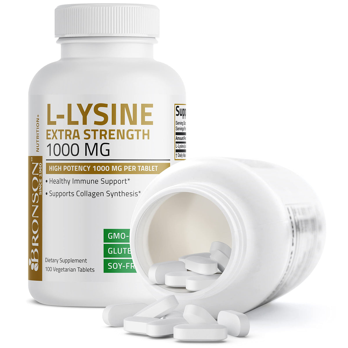 Bronson L-Lysine Extra Strength 1000 mg