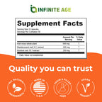 INFINITE AGE Sea Moss Capsules 1250mg Irish Moss Blend - 60 Count - image 4