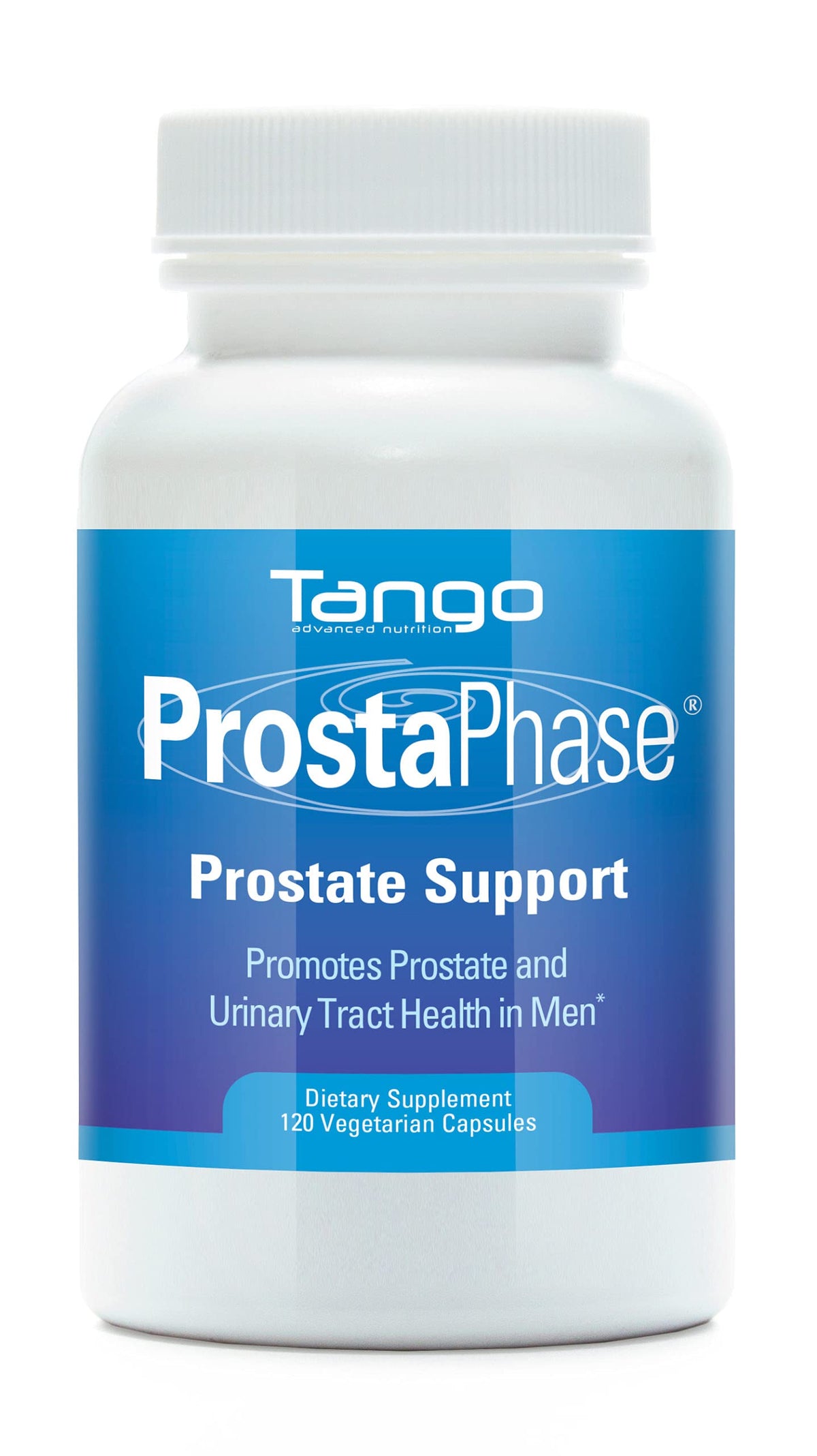 Tango ProstaPhase Natural Herbal Prostate Support - 120 Vegetarian Capsules