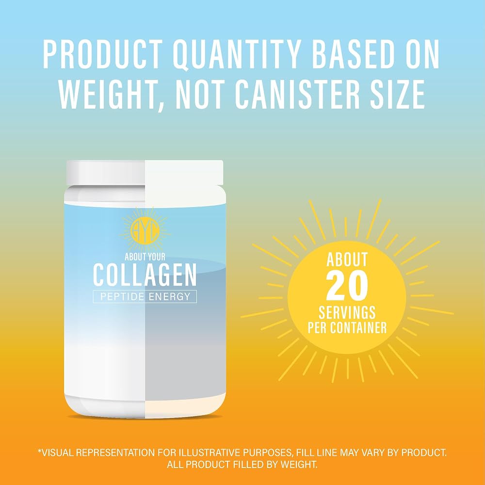 ABOUT YOUR COLLAGEN Peptide Energy Collagen Powder Hair