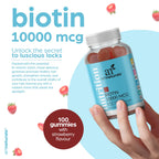 Artnaturals Biotin Gummies Strawberry - 100 Count - image 2