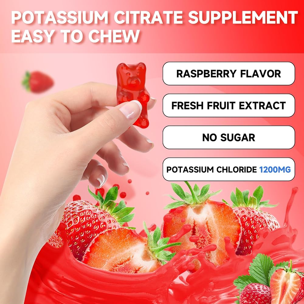 GrnLife Potassium Gummies for Adults