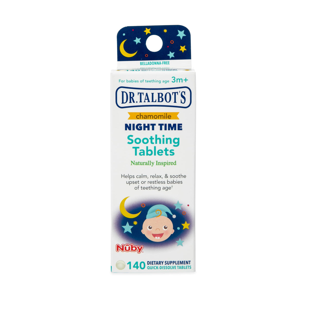 Dr. Talbot's Chamomile Nighttime Soothing Tablets - 140 Count - image 6