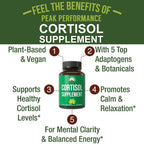 Peak Performance 5-in-1 Cortisol Supplement - 30 Capsules - image 2