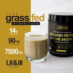 Warrior Strong Wellness Collagen Peptides Bone Broth Powder - 15.9 oz - image 3