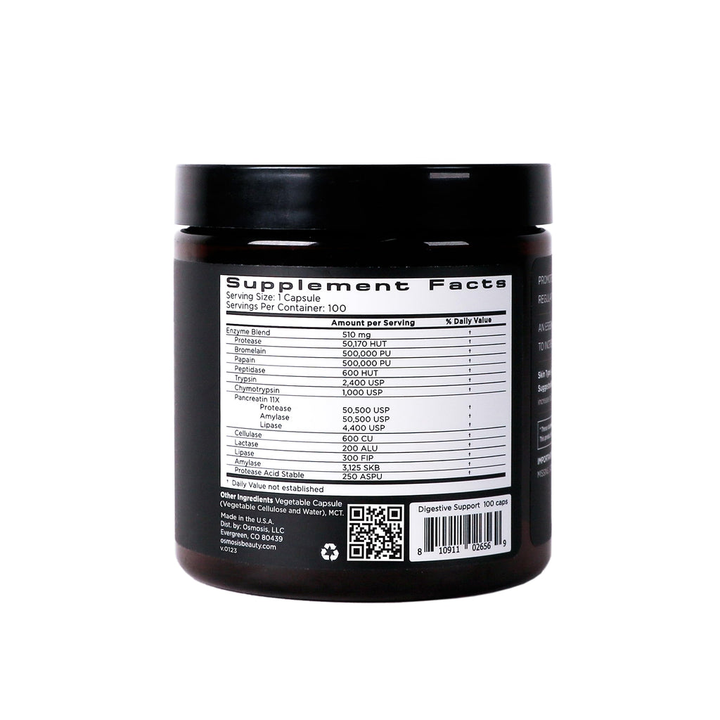 OSMOSIS Digestive Support Enzyme Supplement - 100 Capsules - image 9