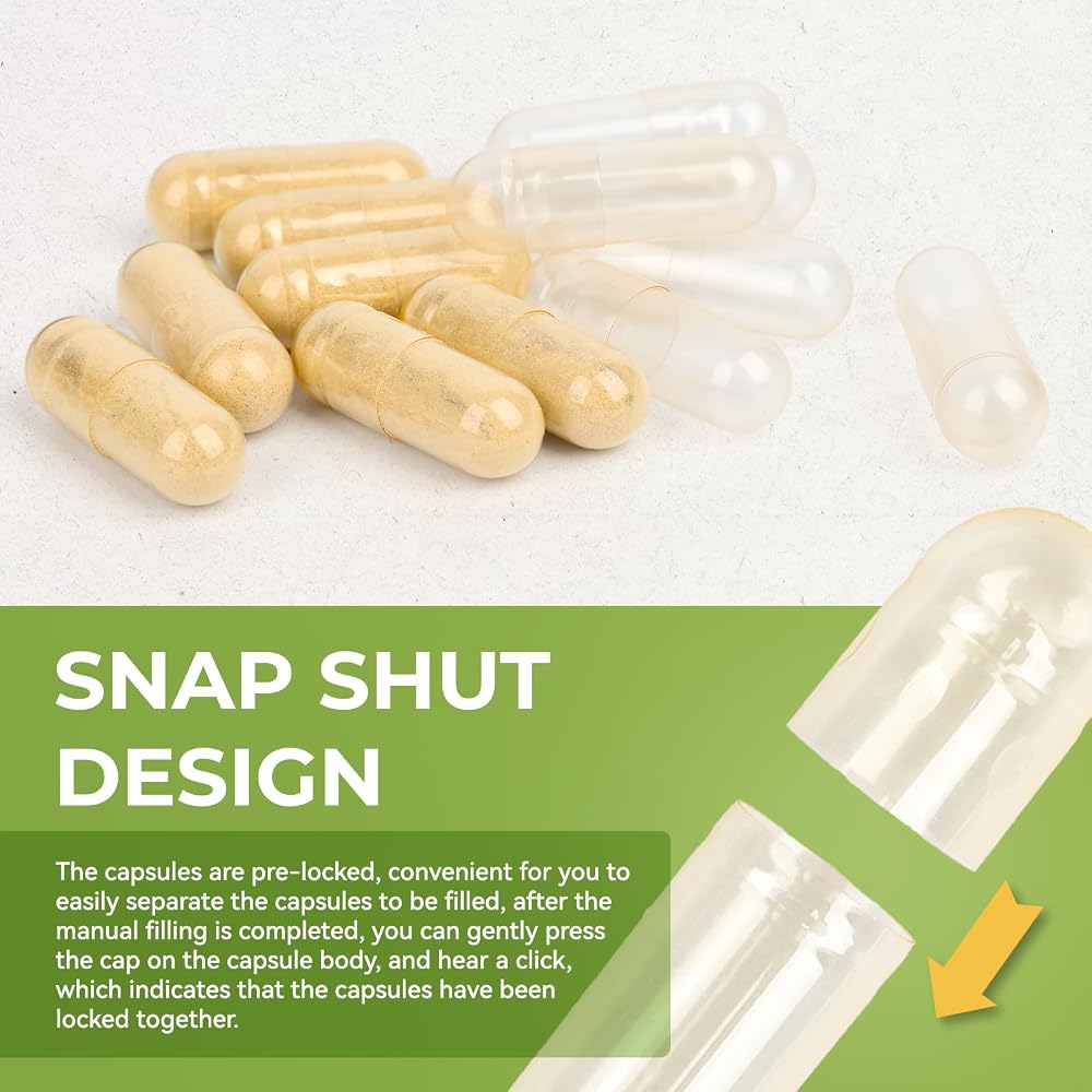 VGTPC Size 000 Empty Vegetarian Capsules