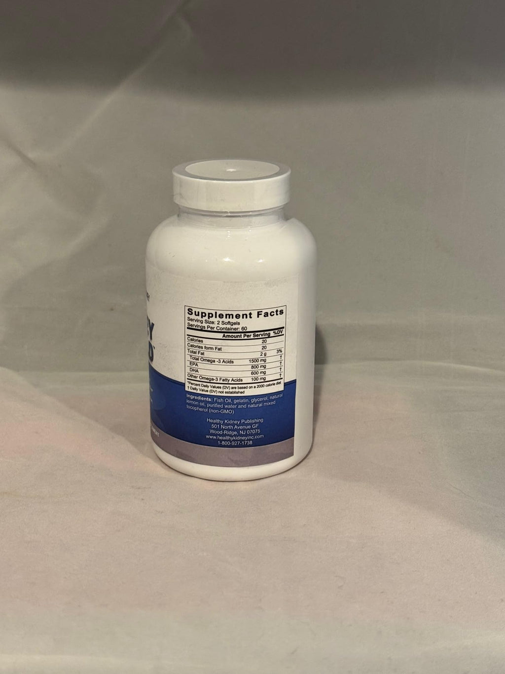 Kidney Restore Kidney Shield Omega 3 - 360 Softgels (3 Pack) - image 3