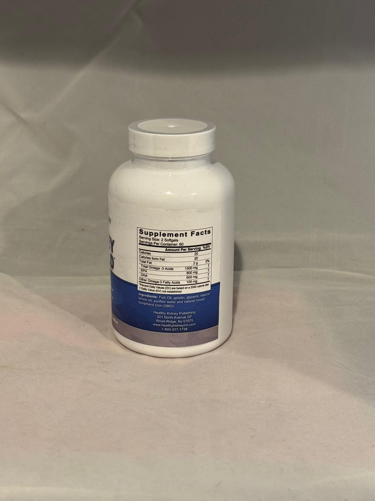 Kidney Restore Kidney Shield Omega 3 - 360 Softgels (3 Pack) - image 3