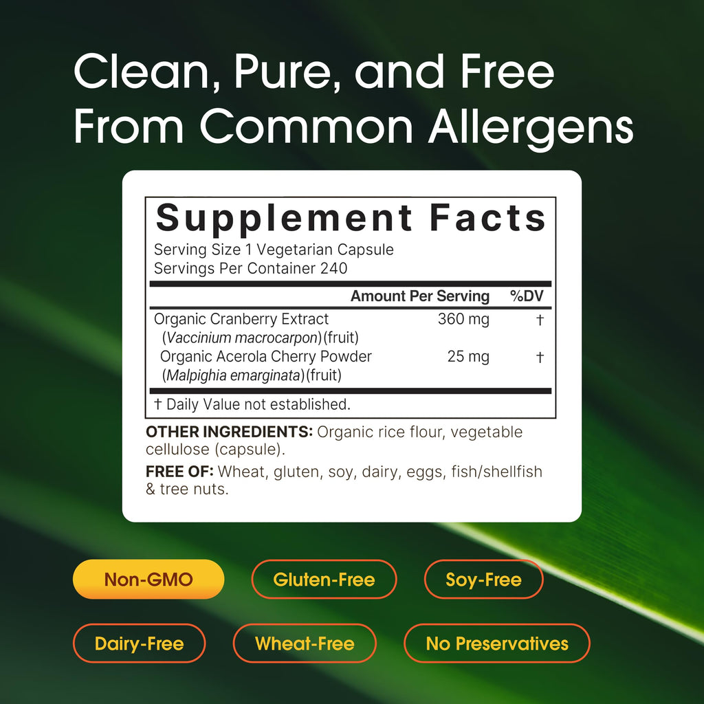NatureBell Cranberry Pills Parent