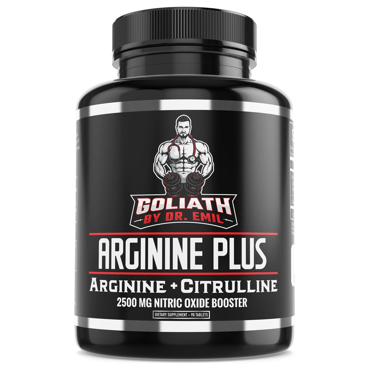 DR. EMIL NUTRITION Dr Emil's L Arginine - Nitric Oxide Supplement