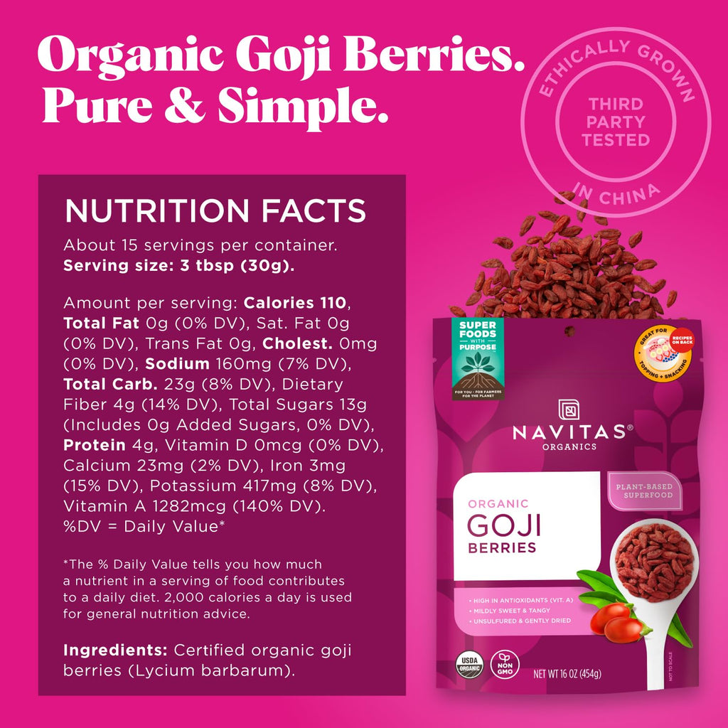 Navitas Organics Goji Berries