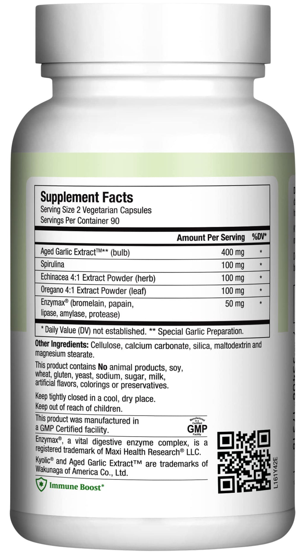 Maxi Biotic - Aged Garlic Extract - Immune Booster - Extra Strength