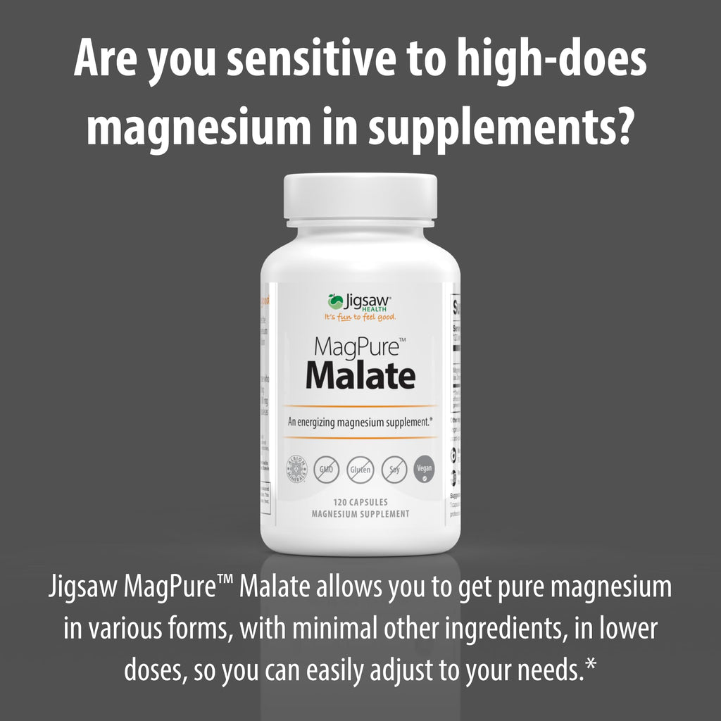 Jigsaw Health MagPure Malate Magnesium - 120 Capsules - image 4
