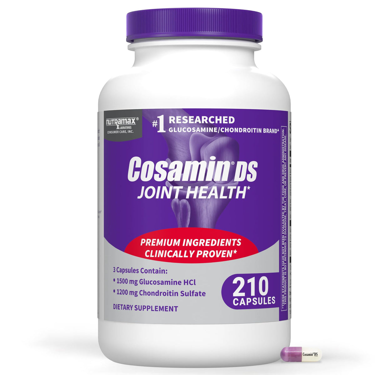 Nutramax Laboratories Cosamin DS for Joint Health Comfort & Mobility