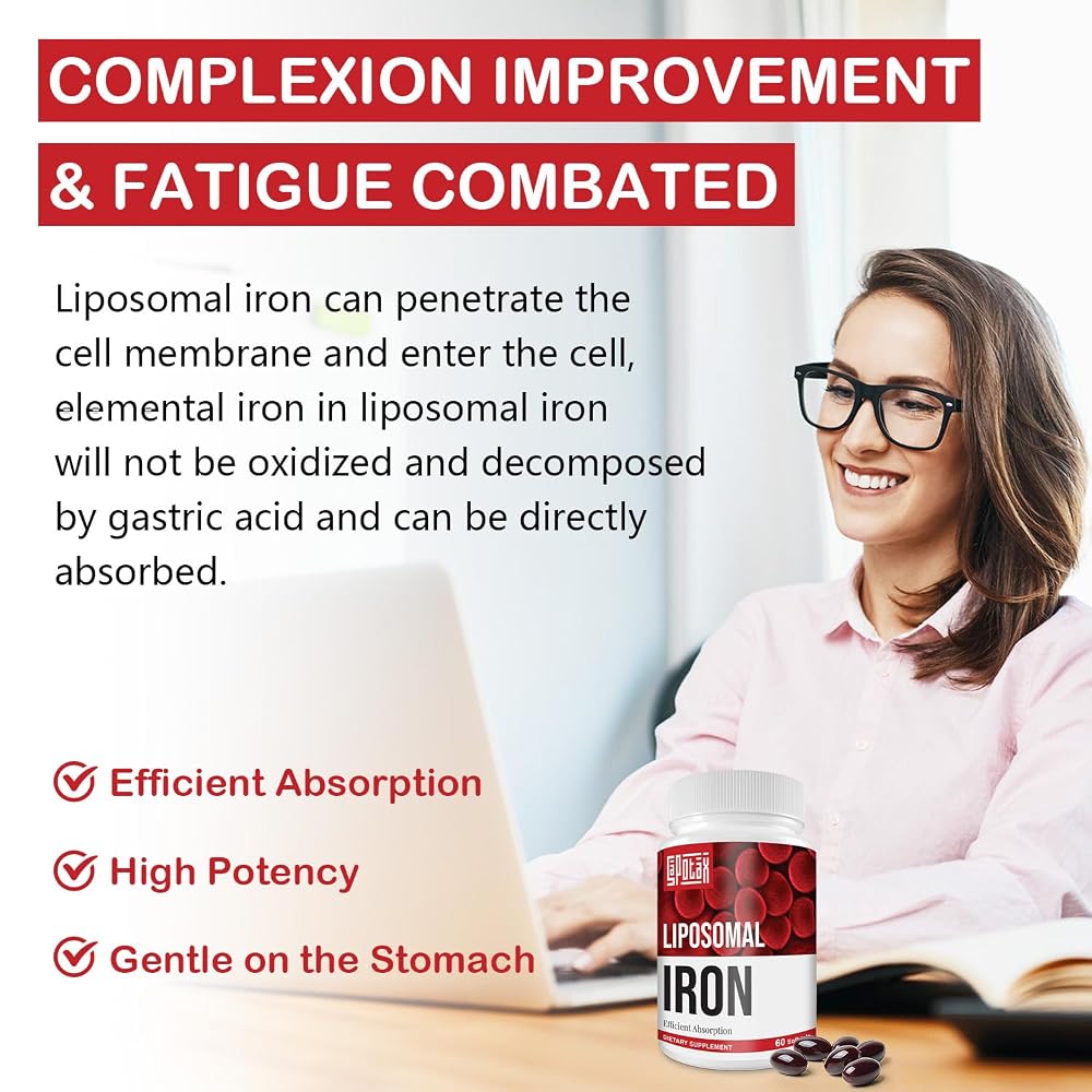 Sapotax Liposomal Fe Iron Supplement for Women - image 6