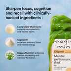 Magic Mind Original Energy & Focus Nootropic Shot - 5 Pack - image 8