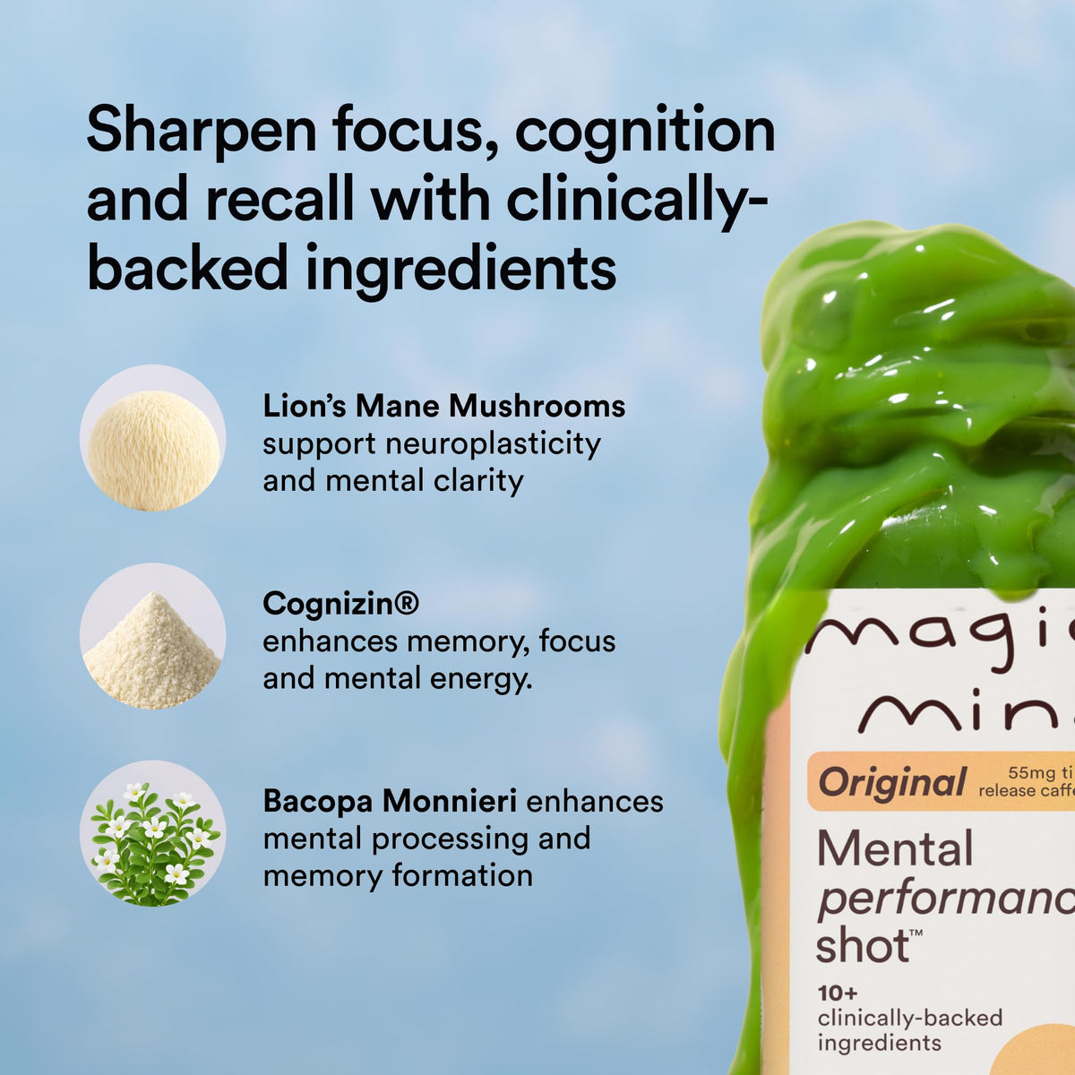 Magic Mind Original Energy & Focus Nootropic Shot - 5 Pack - image 8