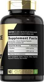 Carlyle Nitric Oxide Supplement 3000mg - 120 Capsules - image 2