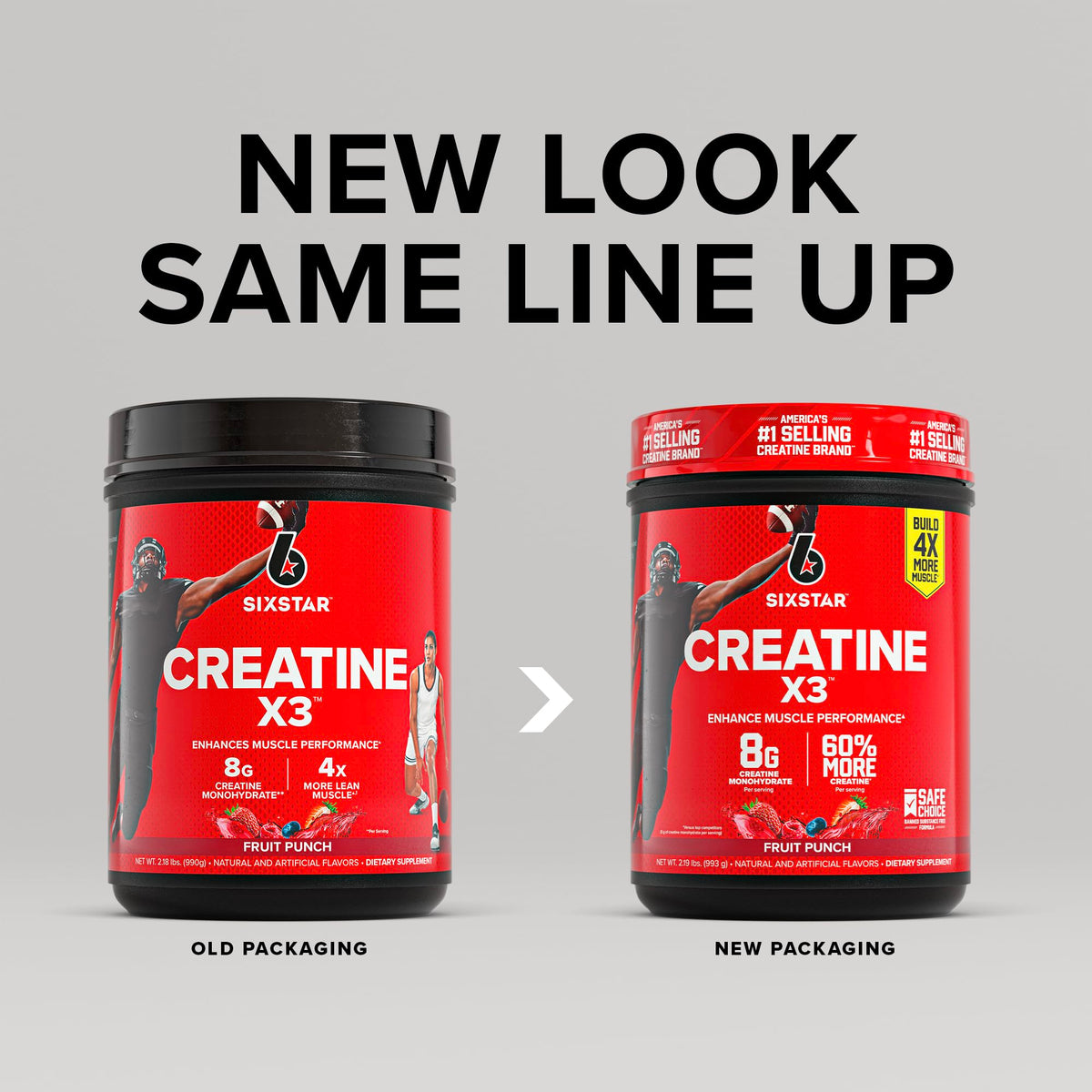Six Star Creatine Monohydrate Powder for Men & Women