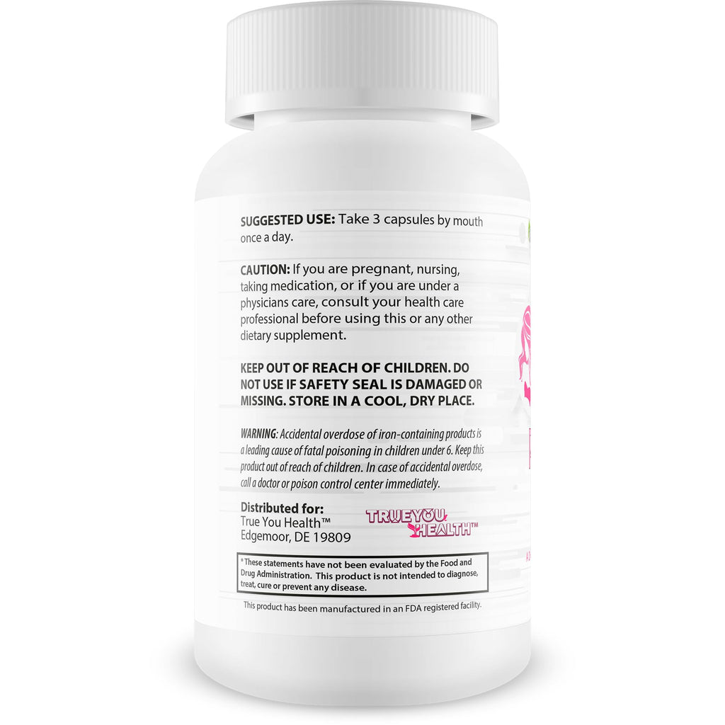 Lulu Nutrition Puri Hair Plus Advanced Hair Formula - 90 Capsules - image 3