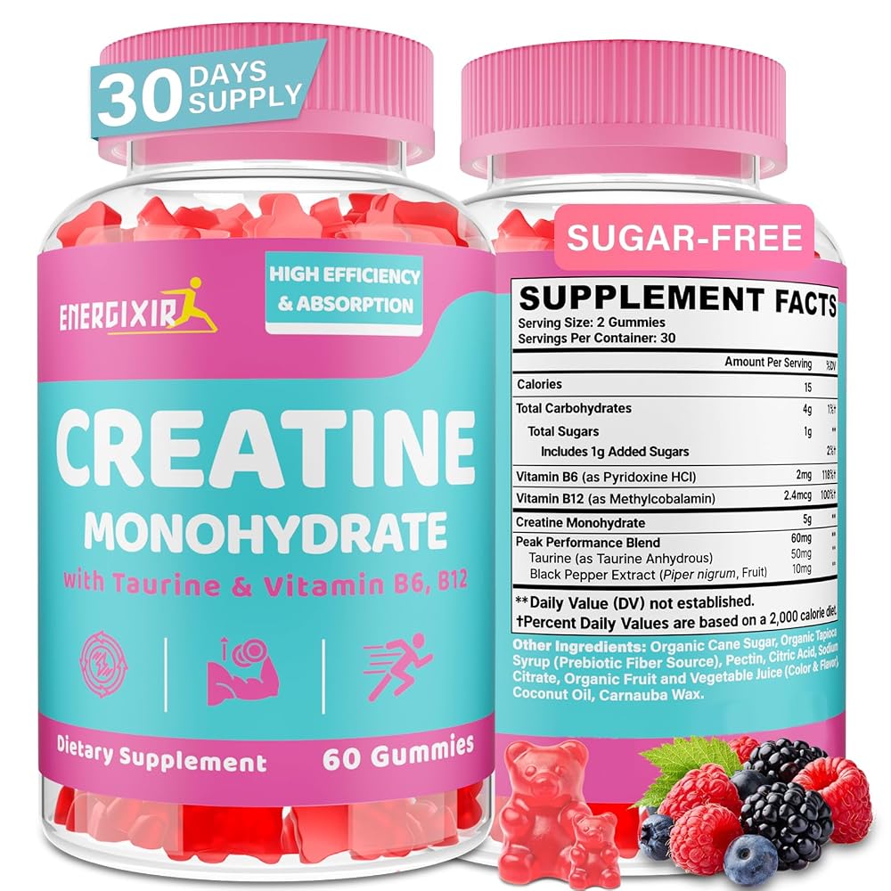Energixir Creatine Gummies for Women