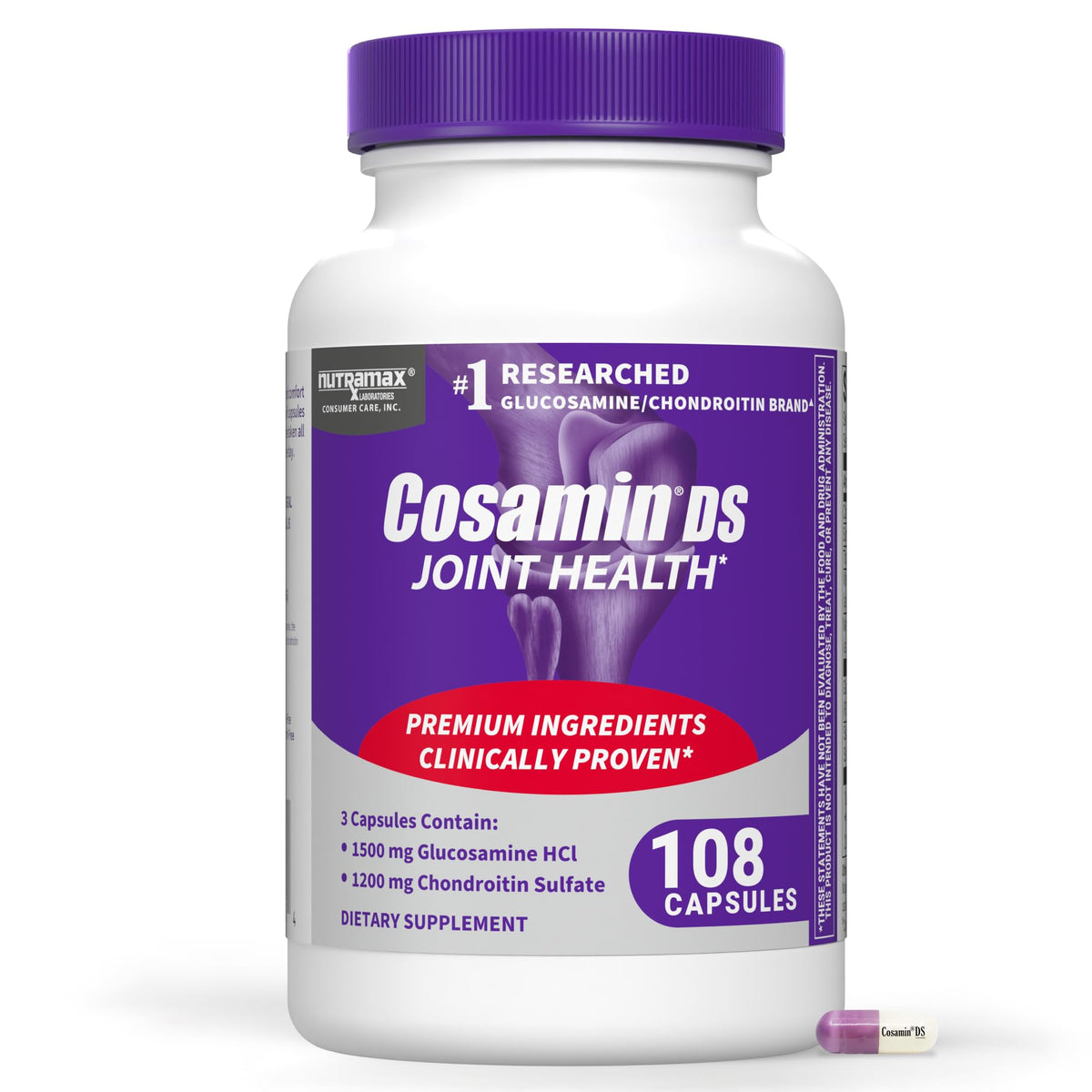 Nutramax Laboratories Cosamin DS for Joint Health Comfort & Mobility