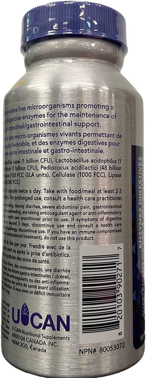 Generic Silver Lining Pre & Probiotics + Digestive Enzymes