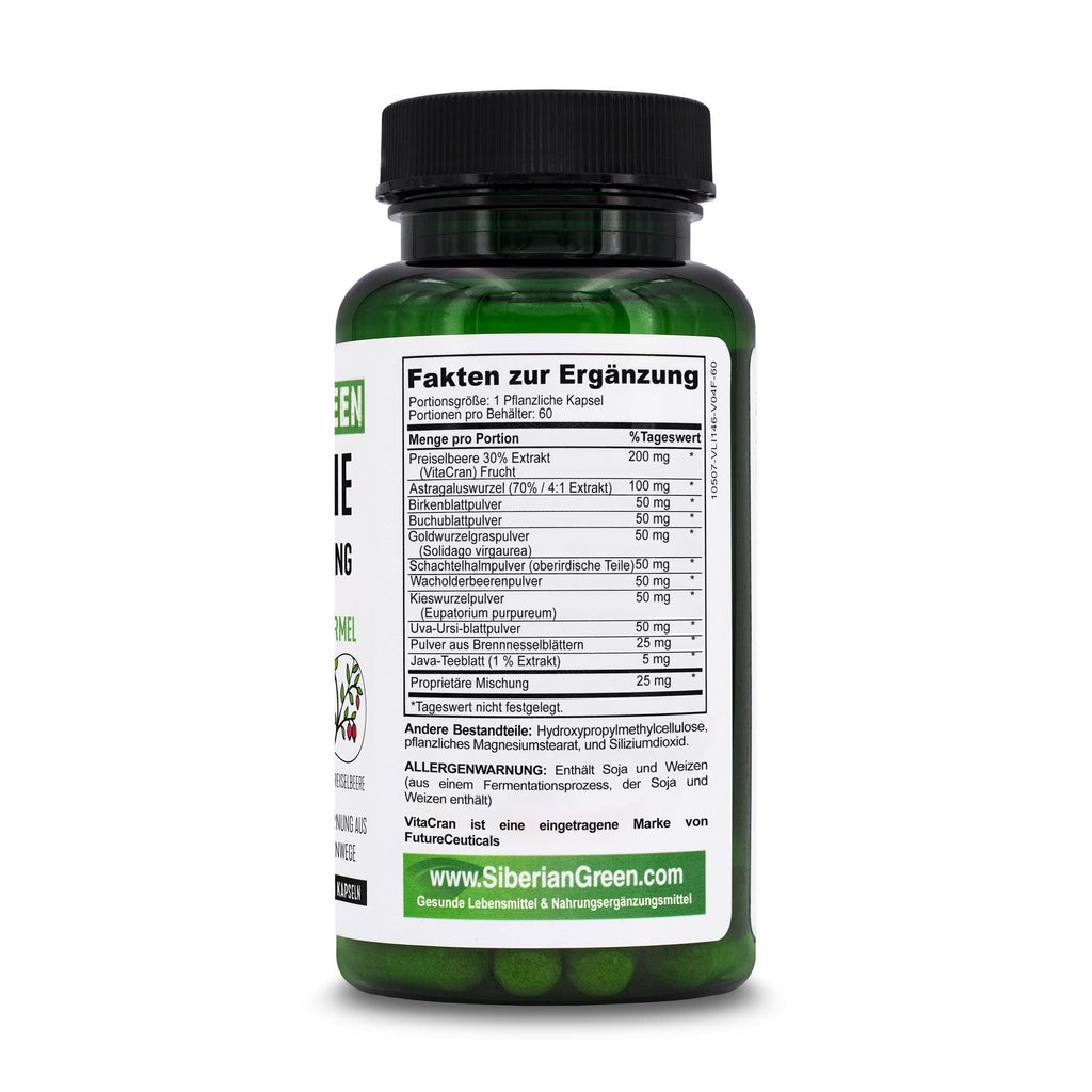 Siberian Green Herbal Kidney Detox 60 Capsules - image 6