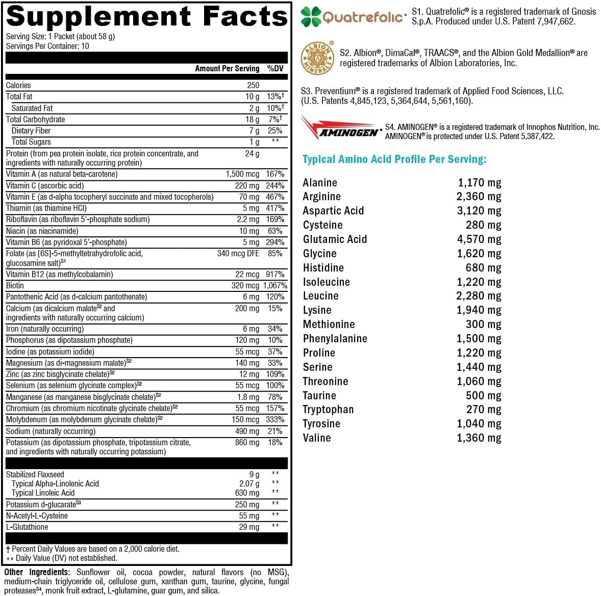 XYMOGEN OptiCleanse Plus Creamy Chocolate Protein Powder - 10 Servings - image 2