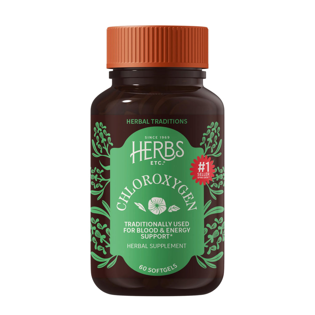 Herbs Etc. ChlorOxygen Chlorophyll Concentrate - 60 Softgels