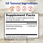 Dragon Herbs American Ginseng Drops Liquid Supplement - 2 fl oz - image 9