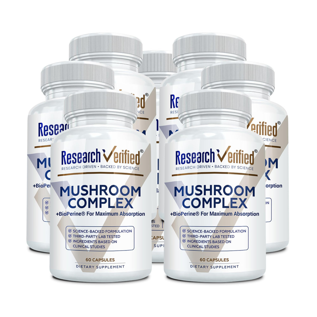 Research Verified® Mushroom Complex - 60 Capsules