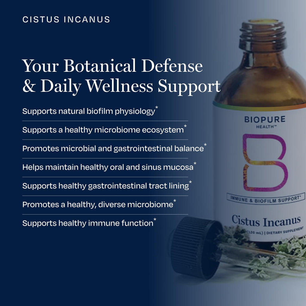 BioPure Cistus Incanus Immune & Biofilm Support - 4 Fl Oz - image 5