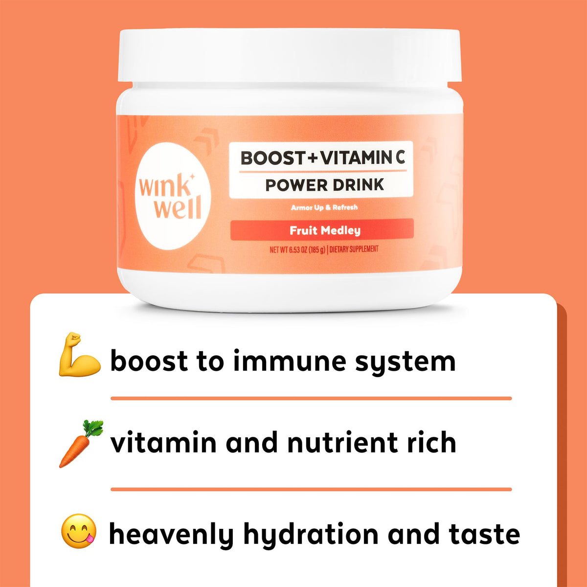 Wink Naturals Boost Vitamin C Powder Energy Drink - 30 Servings - image 7