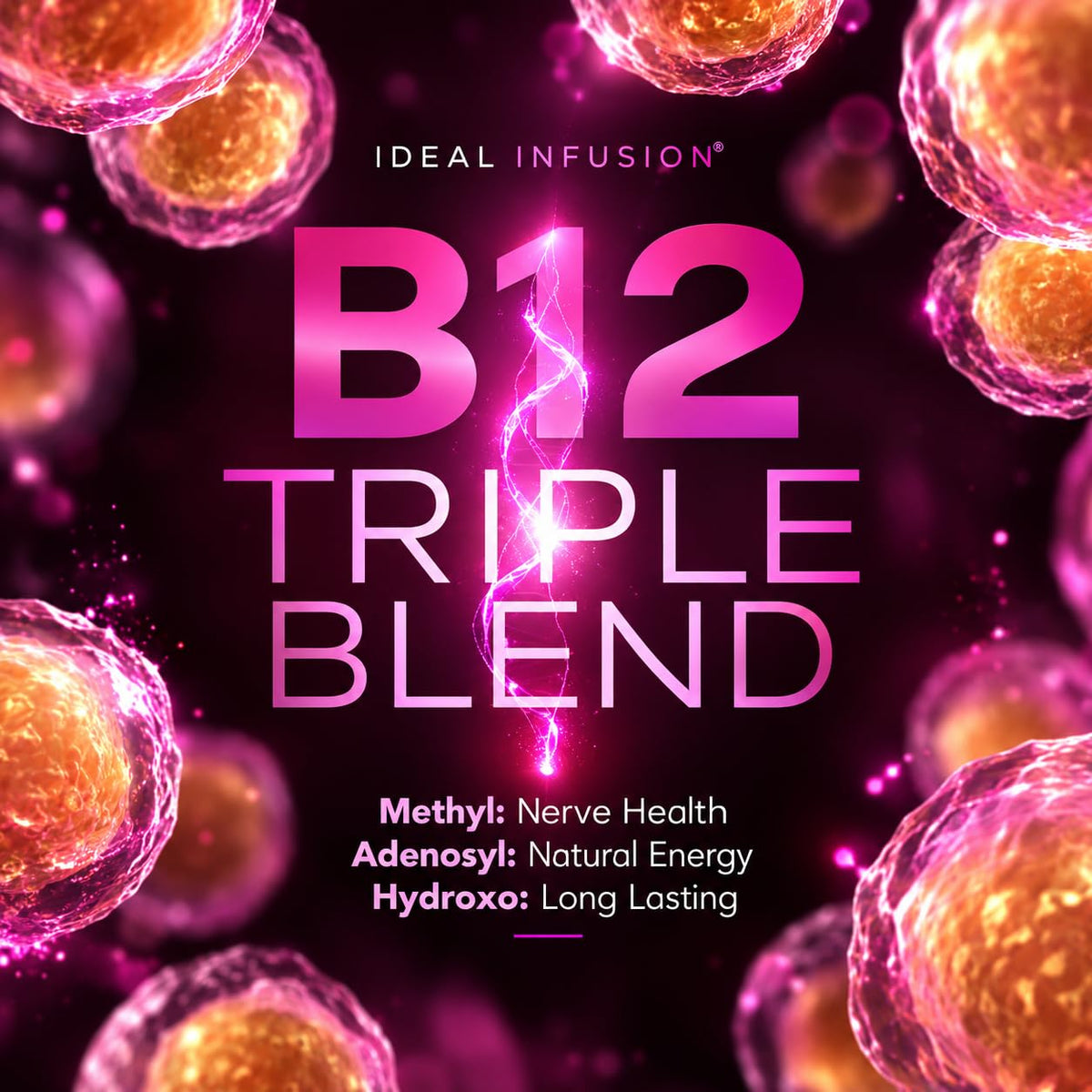 Ideal Infusion B-Bomb Triple Vitamin B12 5000mcg Liquid - 1 Fl Oz - image 3